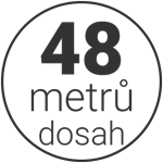 48 metrů dosah