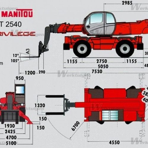 MANIPULÁTOR MANITOU MRT 2540